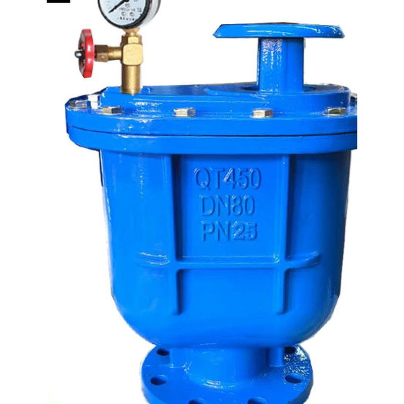 Double-orifice air valve