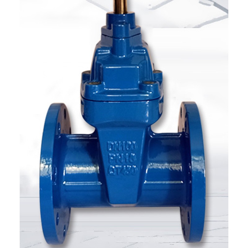 Resilient-seated gate valve